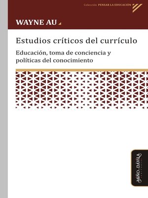 cover image of Estudios críticos del currículo